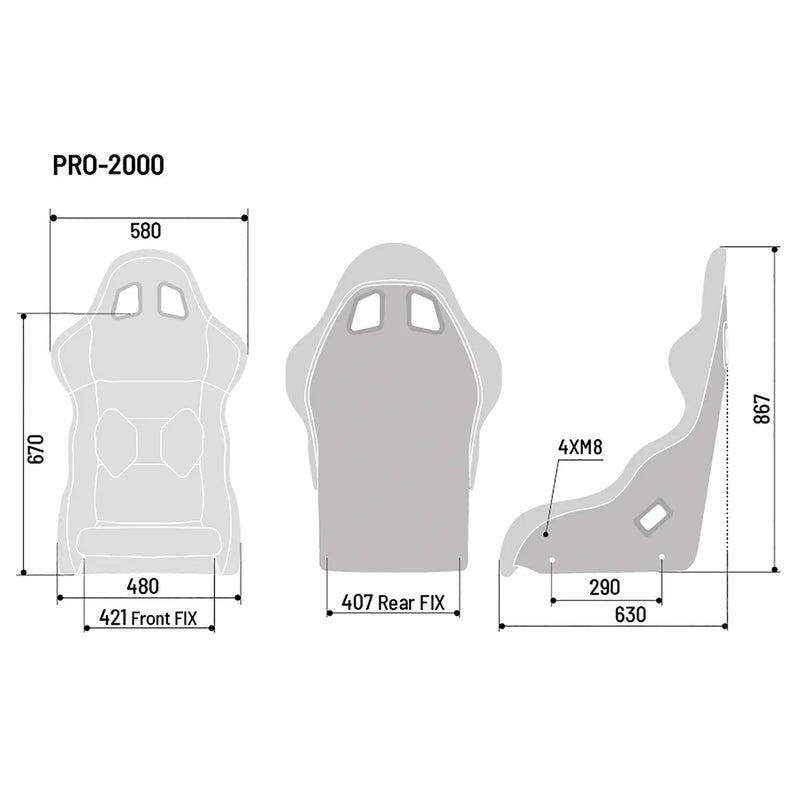 Sparco QRT-Pro 2000 Martini Seat