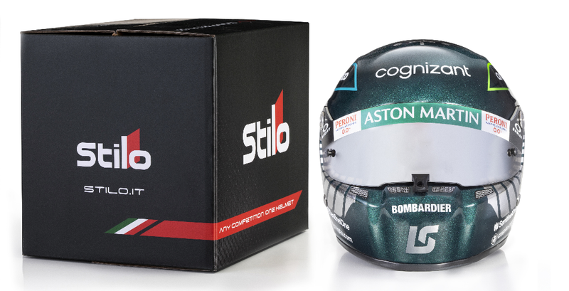 Lance Stroll, 2023 regular livery Stilo Mini Helmet