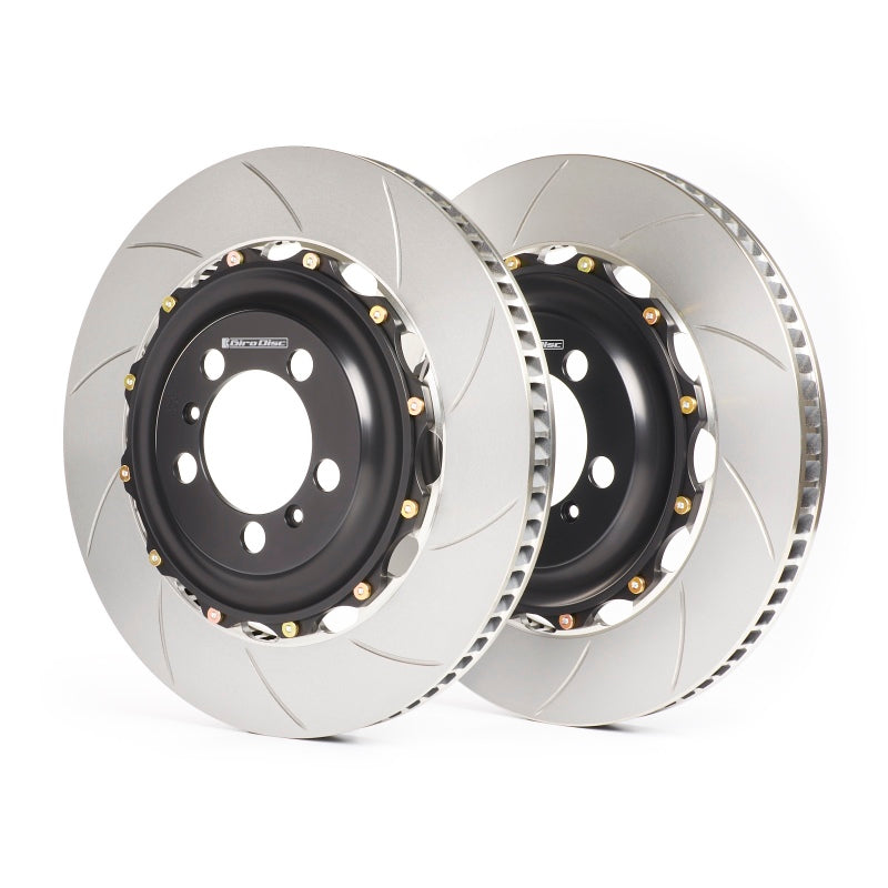 GiroDisc 2014 Chevrolet Camaro Z/28 (5th Gen w/CCM) Slotted Rear Rotors