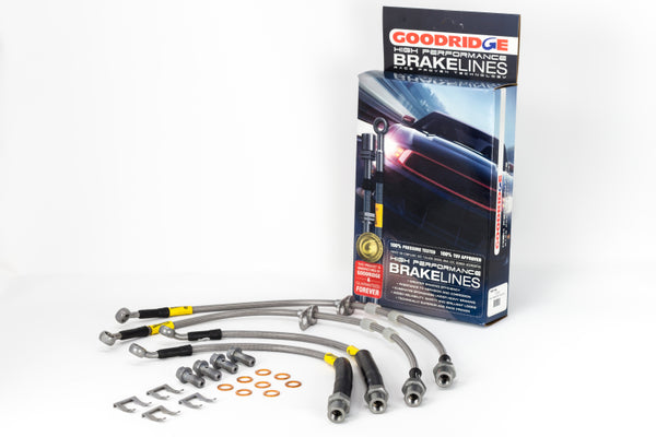 Goodridge 16-20 Chevrolet Camaro ZL1/SS (Models w/Brembo Calipers / Excl 1LE Pkg) SS Brake Line Kit