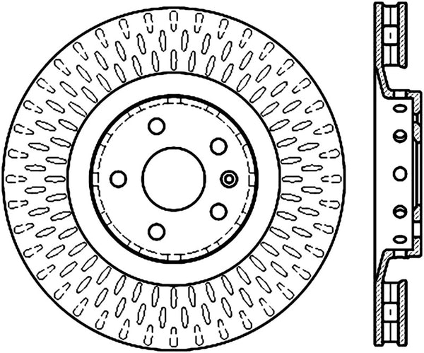 StopTech Slotted Sport Brake Rotor