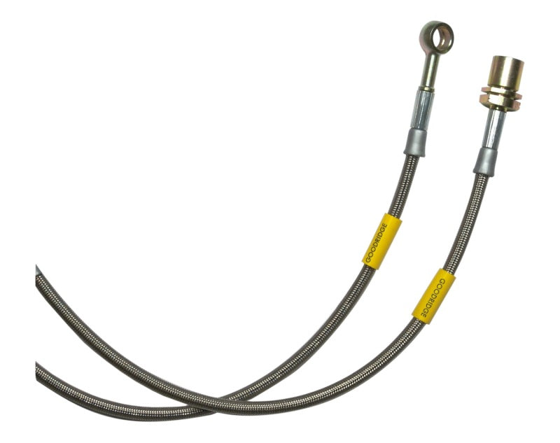 Goodridge 2003 Dodge Durango 4WD w/8.25in Axle 2in Extended Line SS Brake Line Kit