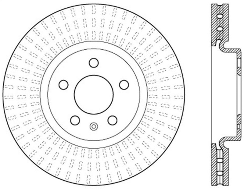 StopTech Slotted Sport Brake Rotor