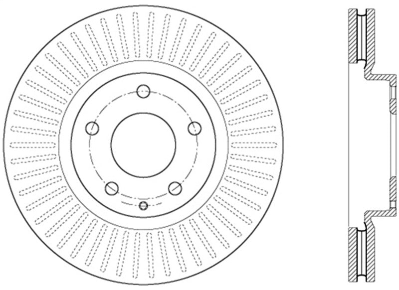 StopTech Slotted Sport Brake Rotor