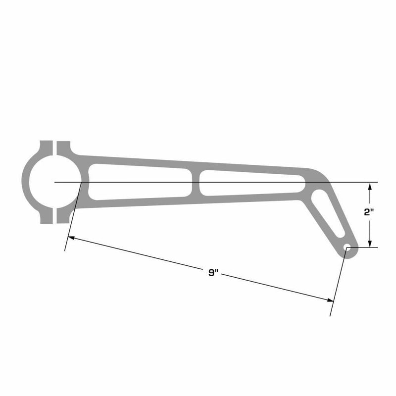 Joes Racing 9" long brackets 1-3/4"