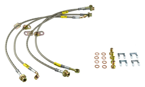 Goodridge 12-15 Chevrolet Camaro (ZL1 Only) Stainless Steel Brake Line Kit