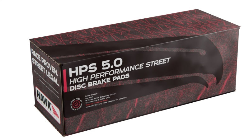 Hawk HB658B.570 2010-2013 Chevy Corvette Grand Sport (One-Piece Pads) High Perf. Street 5.0 Front Brake Pads