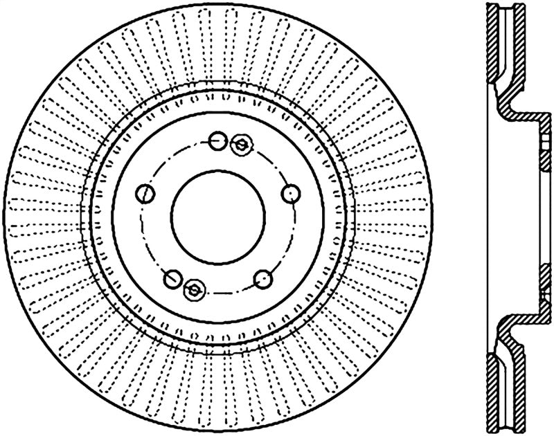 StopTech Slotted Sport Brake Rotor