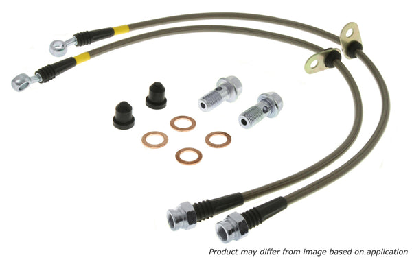 StopTech Stainless Steel Brake Line Kit - Rear