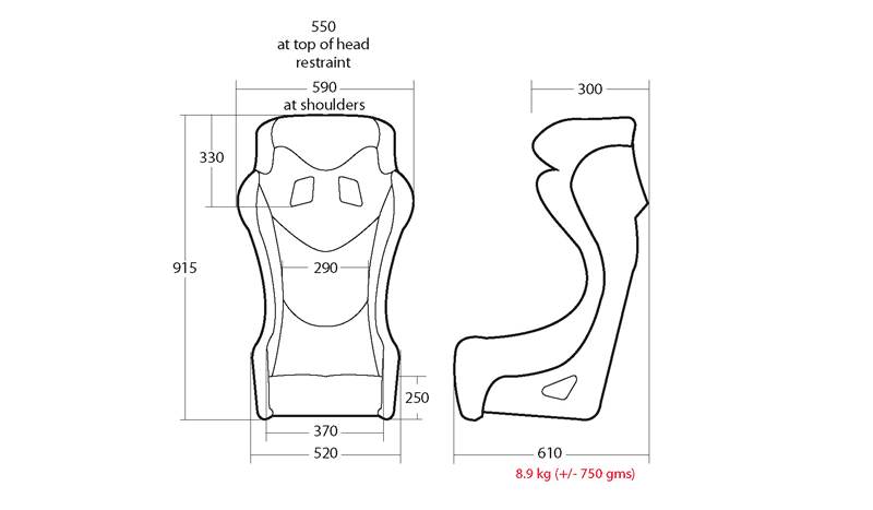 Cobra Sebring Pro Seat